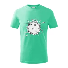 Florbal míč v triku