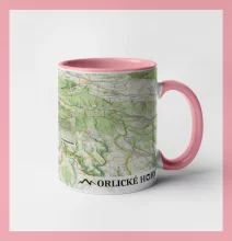 Hrnek - Orlické hory mapa