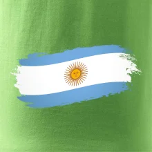 Argentina vlajka okousaná