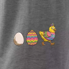 Evoluce vajíčka - velikonoce - slepice