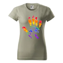 LGBT hand print