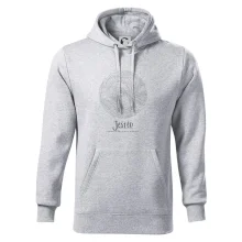 Ještěd - vrstevnice v kruhu