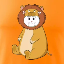 Kočka v převleku lva