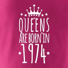 Queens are born in 1974 Queens are born in 1974