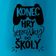 Konec hry, zpátky do školy