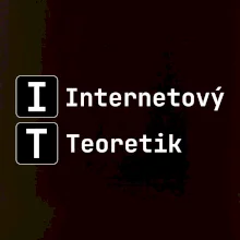 IT Nápis Internetový Teoretik