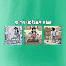 Si to udělám sám - dlouhé vlasy a knír