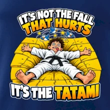 Pád bolí tatami judo