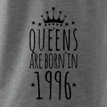 Queens are born in 1996 Queens are born in 1996
