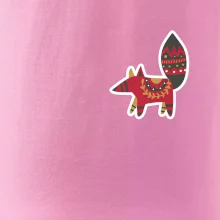 Folklor na prsu liška