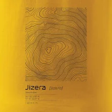 Jizera - vrstevnice v obdélníku