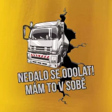 Nedalo se odolat, mám to v sobě kamion