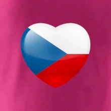 České srdce - vlajka