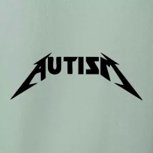 Autism rock nápis