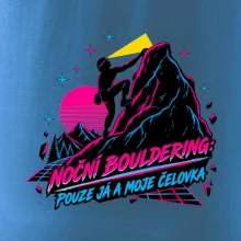 Noční bouldering s čelovkou