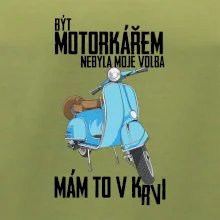 Být motorkářem nebyla moje volba skútr