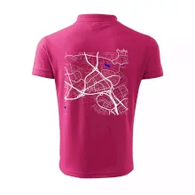 Praha - 14100 mapa s vodními toky