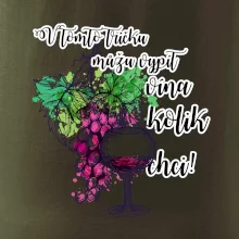 V tomto tričku můžu vypít vína kolik chci