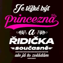 Je těžké být princezna - řidička