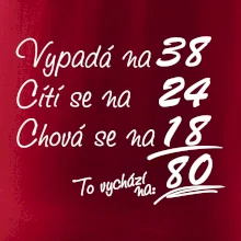 Vypadá, cítí se, chová se - 80 let