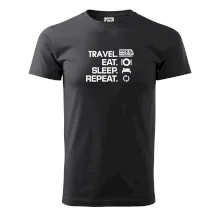 Eat sleep travel - Van