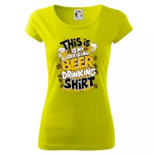 This Is My Official Drinking Shirt - chmel