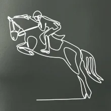 Jízda na koni jedním tahem