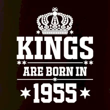 Kings are born in 1955