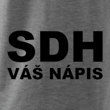 SDH nápis - vlastní nápis SDH nápis - vlastní nápis