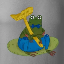 Žába s houbou  (studio-arte.cz)