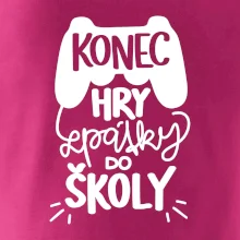 Konec hry, zpátky do školy