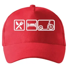 Eat sleep koloběžka velké a malé kolo