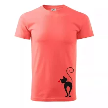 Zamilovaná kočka zezadu