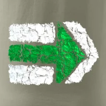 Párová turistická značka zelená