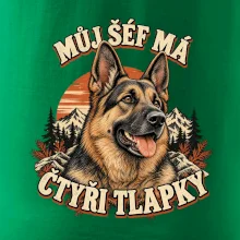 Můj šéf má čtyři tlapky - německý ovčák