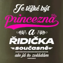 Je těžké být princezna - řidička Je těžké být princezna - řidička