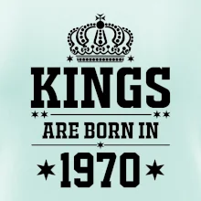 Kings are born in 1970