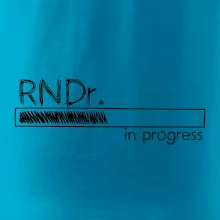 In progress titul RNDr. doktor / doktorka přírodních věd