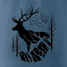 Jelen v lese křivky