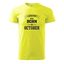 Legends are born in October