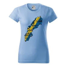 Mapy - názvy měst - Švédsko