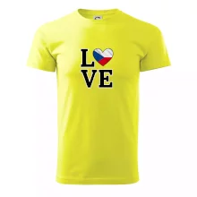 Love Česká vlajka