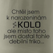 Chtěl jsem dostat k narozeninám kolo