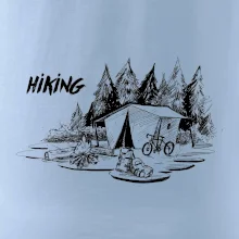 Hiking - obrázek kreslený