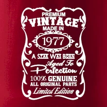 Vintage Etiketa - 1977