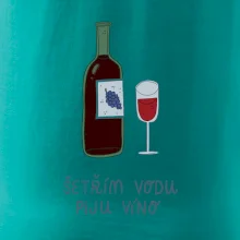 Šetřím vodu piju víno (studio-arte.cz)