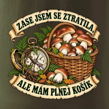 Zase jsem se ztratil, ale mám plnej košík