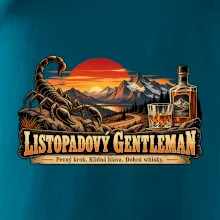 Listopadový gentleman whisky a horský západ slunce