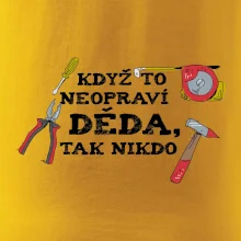 Když to neopraví děda, tak nikdo barevné