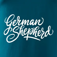 German shepherd - nápis okrasny - nápis okrasný